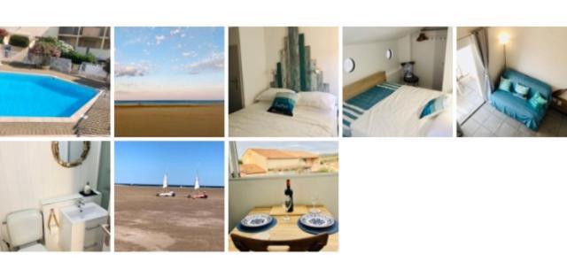 Stylish Studio Close To Beach In Residence With Pool Нарбонн Екстер'єр фото