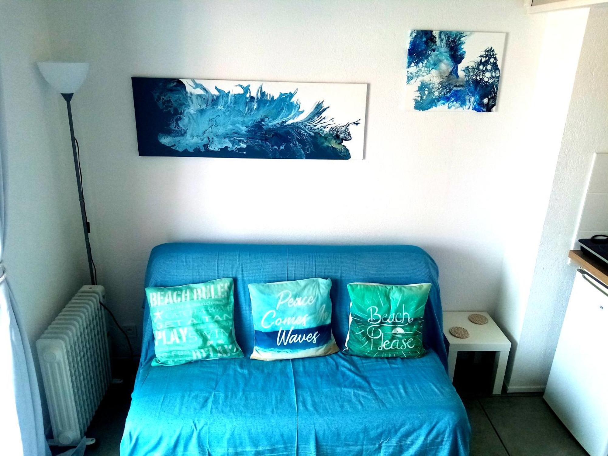 Stylish Studio Close To Beach In Residence With Pool Нарбонн Екстер'єр фото